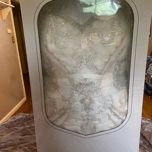 I have a new beautiful ivory plus size mermaid dress